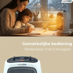 Luvego Elektrische Kachel 1800W Discount