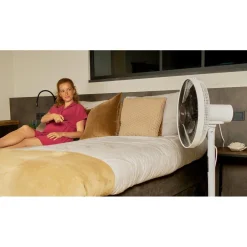 Luvego ® Statief Stille Ventilator Staand met Afstandsbediening Discount