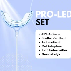 Luxury White Pro-LED Tandenbleek Set Sale