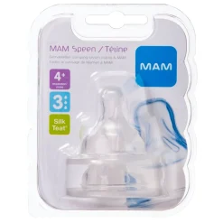 MAM Soft 3 Flesspeen Hot