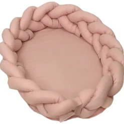 MamaLoes Amy Pure Roze 2-in-1 Babynest en Braided Bedbumper Online