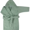 MamaLoes Badstof Stone Green 0-1jr Badjas Best