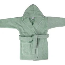 MamaLoes Badstof Stone Green 0-1jr Badjas Best