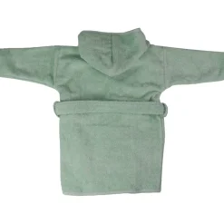 MamaLoes Badstof Stone Green 0-1jr Badjas Best