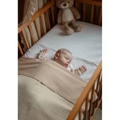 MamaLoes Jersey Nougat 60 x 120 cm Ledikant Hoeslaken Sale