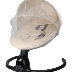 MamaLoes Noud Beige Elektrische Babyschommel Online