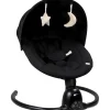 MamaLoes Noud Zwart Elektrische Babyschommel Hot
