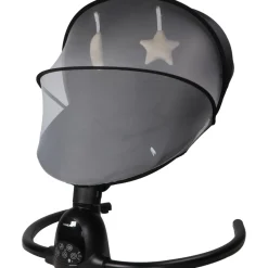 MamaLoes Noud Zwart Elektrische Babyschommel Hot