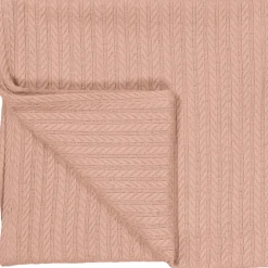 MamaLoes Oudroze 70x100cm Knitted Wiegdeken Online