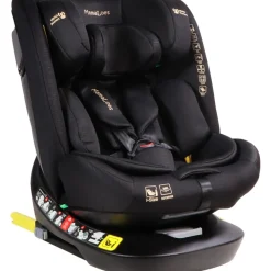 MamaLoes Sef Zwart 40-150 cm 360° i-Size Autostoel Best