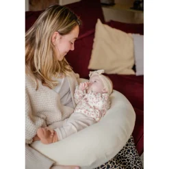 MamaLoes Soft Cotton Ecru Medium Voedingskussen Discount