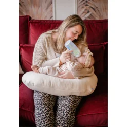 MamaLoes Soft Cotton Groen Medium Voedingskussen Sale