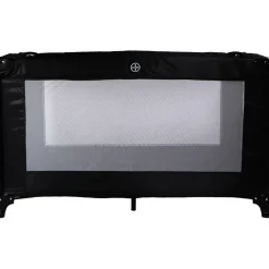 MamaLoes Soof Zwart Campingbed Best