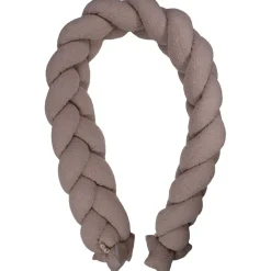 MamaLoes Teddy Boucle Nougat 210 cm Braided Bedbumper