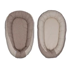 MamaLoes Teddy Boucle Nougat Omkeerbaar Babynest Online