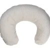 MamaLoes Velours Rib Beige Medium Voedingskussen New