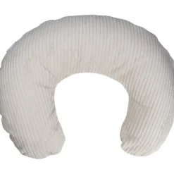 MamaLoes Velours Rib Beige Medium Voedingskussen New