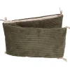 MamaLoes Velours Rib Groen 30 x 180 cm Bedbumper Sale