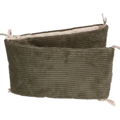 MamaLoes Velours Rib Groen 30 x 180 cm Bedbumper Sale