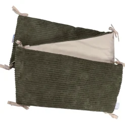 MamaLoes Velours Rib Groen 30 x 180 cm Bedbumper Sale
