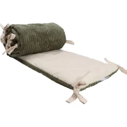 MamaLoes Velours Rib Groen 30 x 180 cm Bedbumper Sale