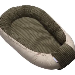 MamaLoes Velours Rib Groen Omkeerbaar Babynest Online