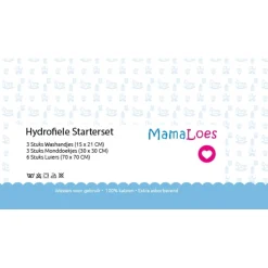 MamaLoes Wit Hydrofiel Starterset New