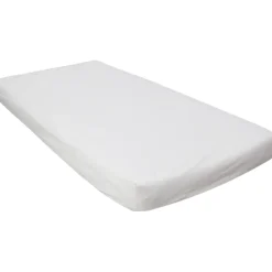 MamaLoes Wit Jersey 60 x 120 cm Waterproof Matrasbeschermer Hot