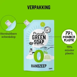 Marcel's Green Soap 0% Handzeep Navulling New