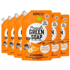 Marcel's Green Soap Orange & Jasmine Afwasmiddel Navulling Discount