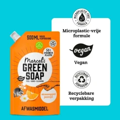 Marcel's Green Soap Orange & Jasmine Afwasmiddel Navulling Discount