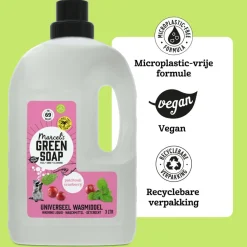 Marcel's Green Soap Patchouli Cranberry Universeel Wasmiddel Clearance