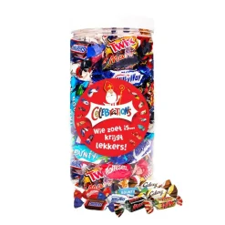 Celebrations Mars chocolade van Sinterklaas "Wie zoet is krijgt lekkers!" Sale