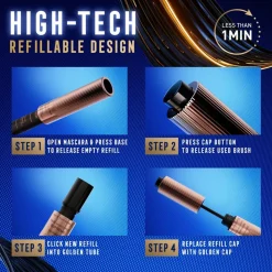 Max Factor False Lash Effect Supreme Recharge 1 Black Mascara Clearance