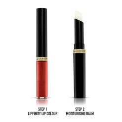 Max Factor Lipfinity Lip Colour 120 Hot 2-Step Longlasting Lipstick Discount