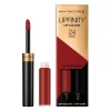 Max Factor Lipfinity Lip Colour 110 Passionate 2-Step Longlasting Lipstick New