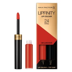 Max Factor Lipfinity Lip Colour 130 Luscious 2-Step Longlasting Lipstick Clearance