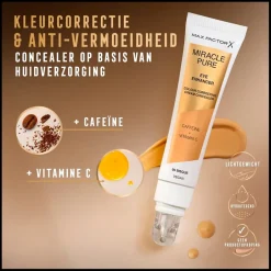 Max Factor Miracle Pure Eye Enhancer 02 Buff Cream Concealer Sale
