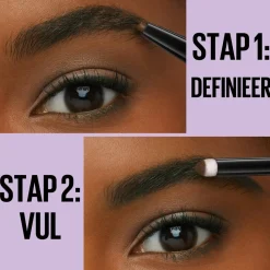 Maybelline New York Express Brow Duo 00 Light Blonde Wenkbrauwpotlood Clearance