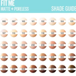 Maybelline New York Fit Me Matte & Poreless 112 Soft Beige Foundation Clearance