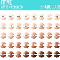 Maybelline New York Fit Me Matte + Poreless 375 Java Foundation Hot