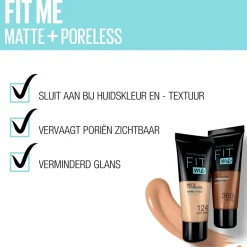 Maybelline New York Fit Me Matte & Poreless 120 Classic Ivory Foundation