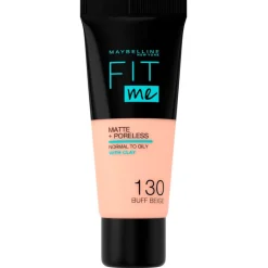 Maybelline New York Fit Me Matte & Poreless 130 Buff Beige Foundation