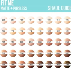 Maybelline New York Fit Me Matte & Poreless 105 Natural Ivory Foundation Best