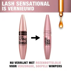 Maybelline New York Lash Sensational Very Black Volume Mascara Hot