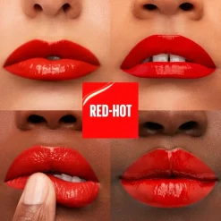 Maybelline New York SuperStay Vinyl Ink 25 Red-Hot Lipstick New