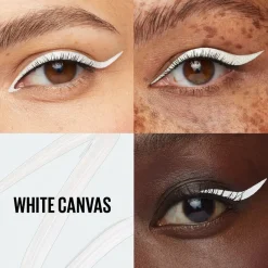 Maybelline New York Tattoo Liner 104 White Canvas Dip-Ink Liquid Eyeliner Clearance