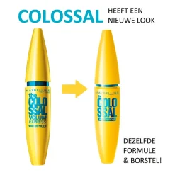 Maybelline New York The Colossal 100% Black Waterproof Mascara Hot