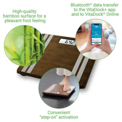 Medisana BS 552 connect Bamboe Lichaamsanalyse weegschaal Sale