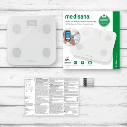 Medisana BS 600 Lichaamsanalyse weegschaal met WiFi en Bluetooth Discount